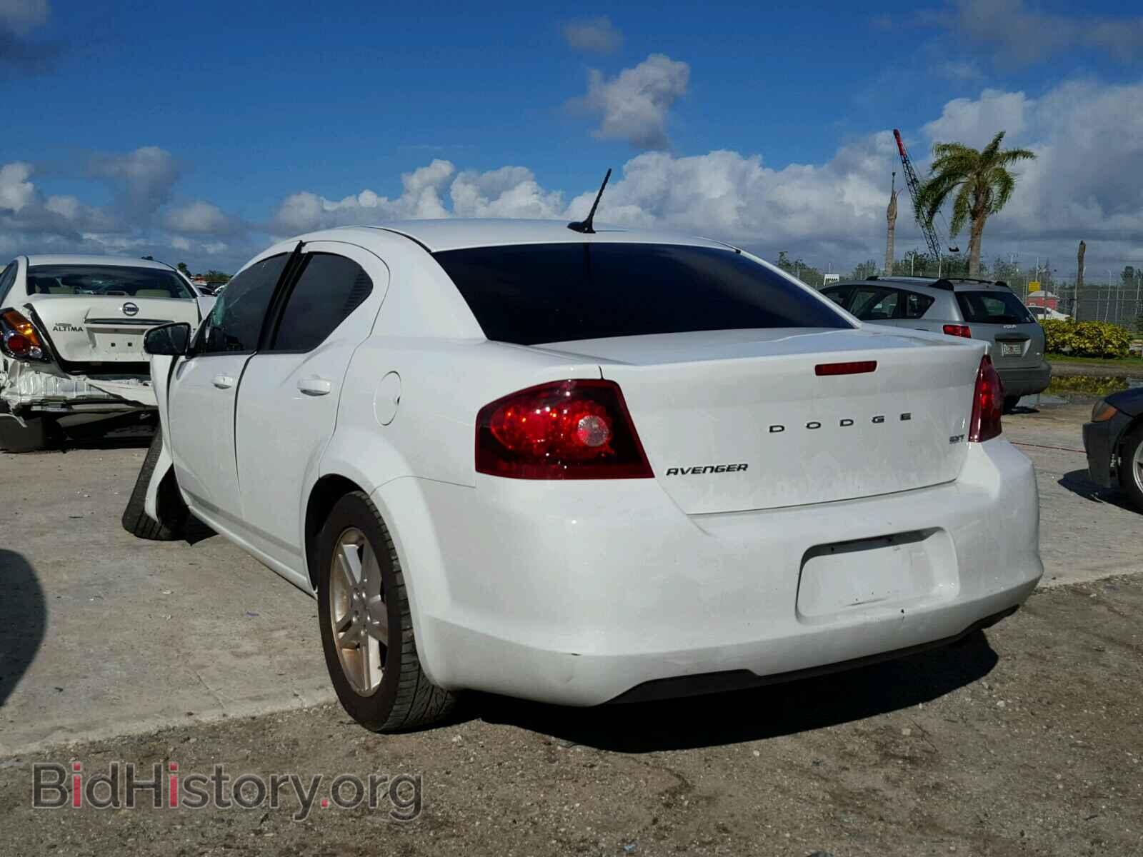 2013 DODGE AVENGER - VIN: 1C3CDZCB1DN688610 - Фото 3