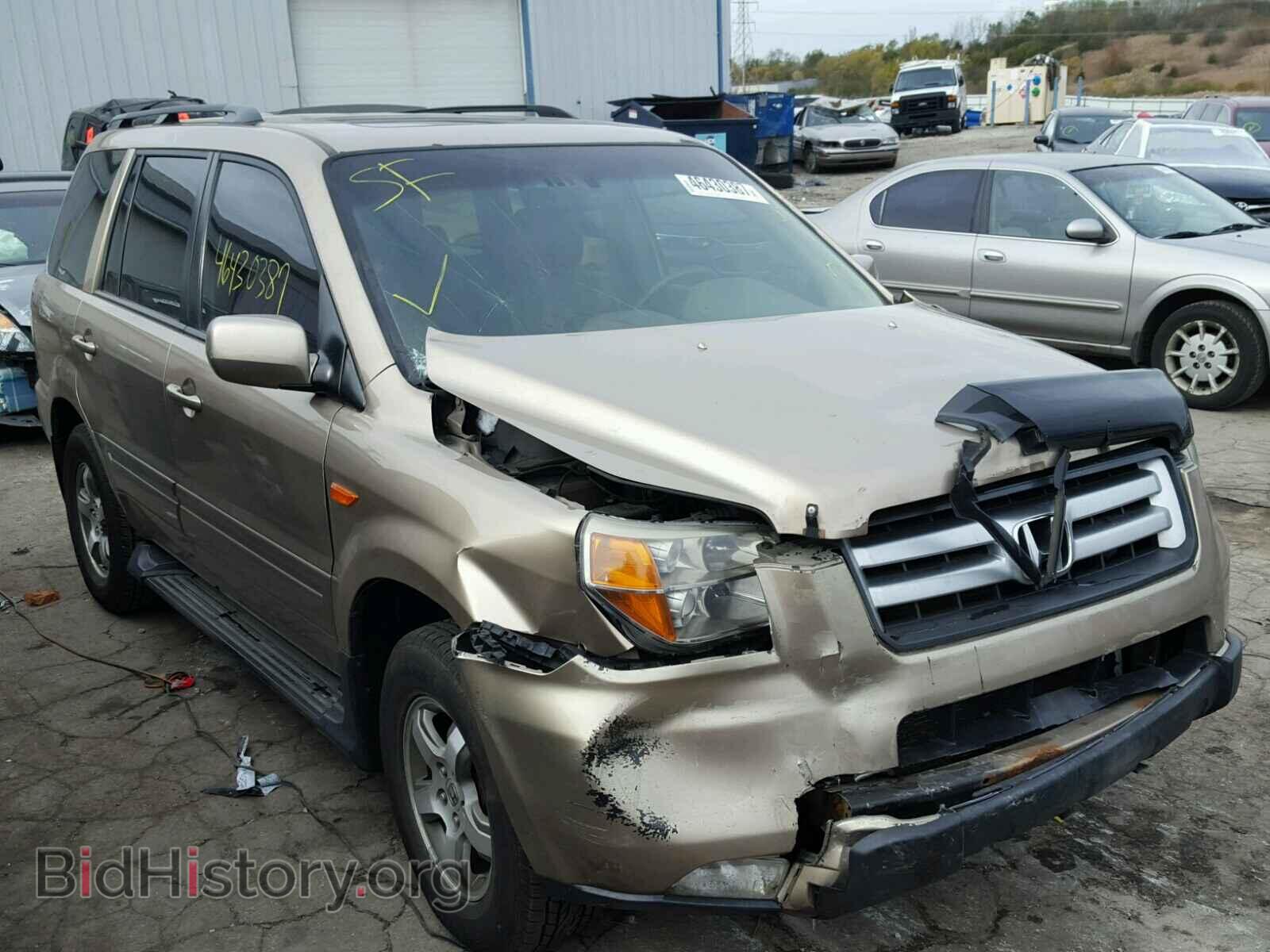 Фотография 5FNYF28666B018924 - HONDA PILOT 2006