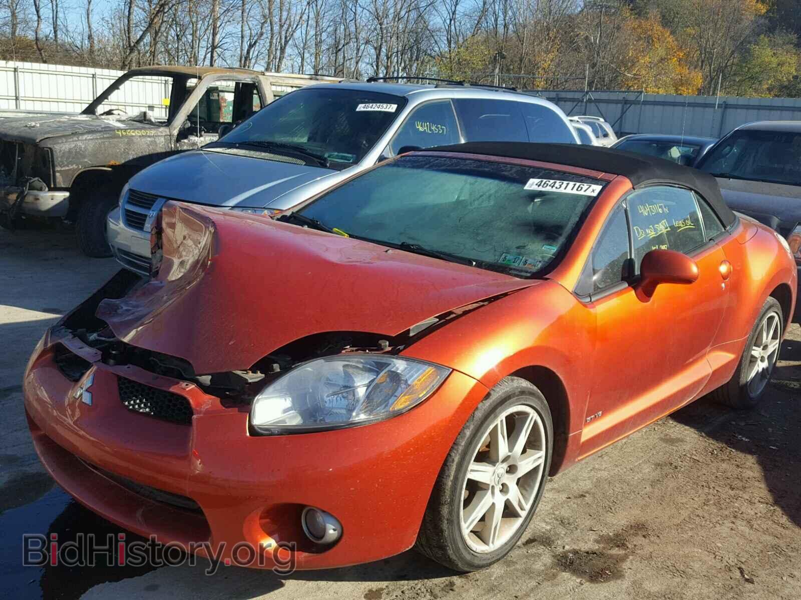 2007 MITSUBISHI ECLIPSE - VIN: 4A3AL35T27E003752 - Photo 2