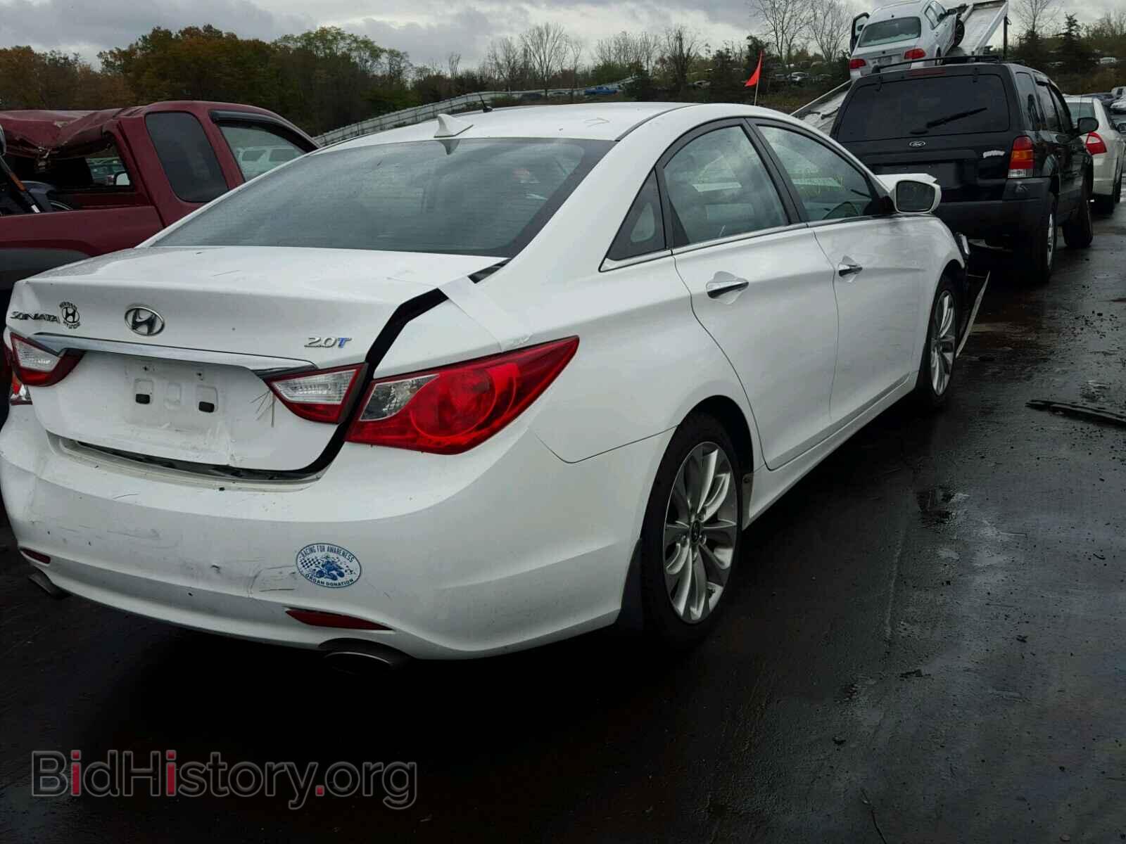 2012 HYUNDAI SONATA - VIN: 5NPEC4AB9CH480325 - Фото 4