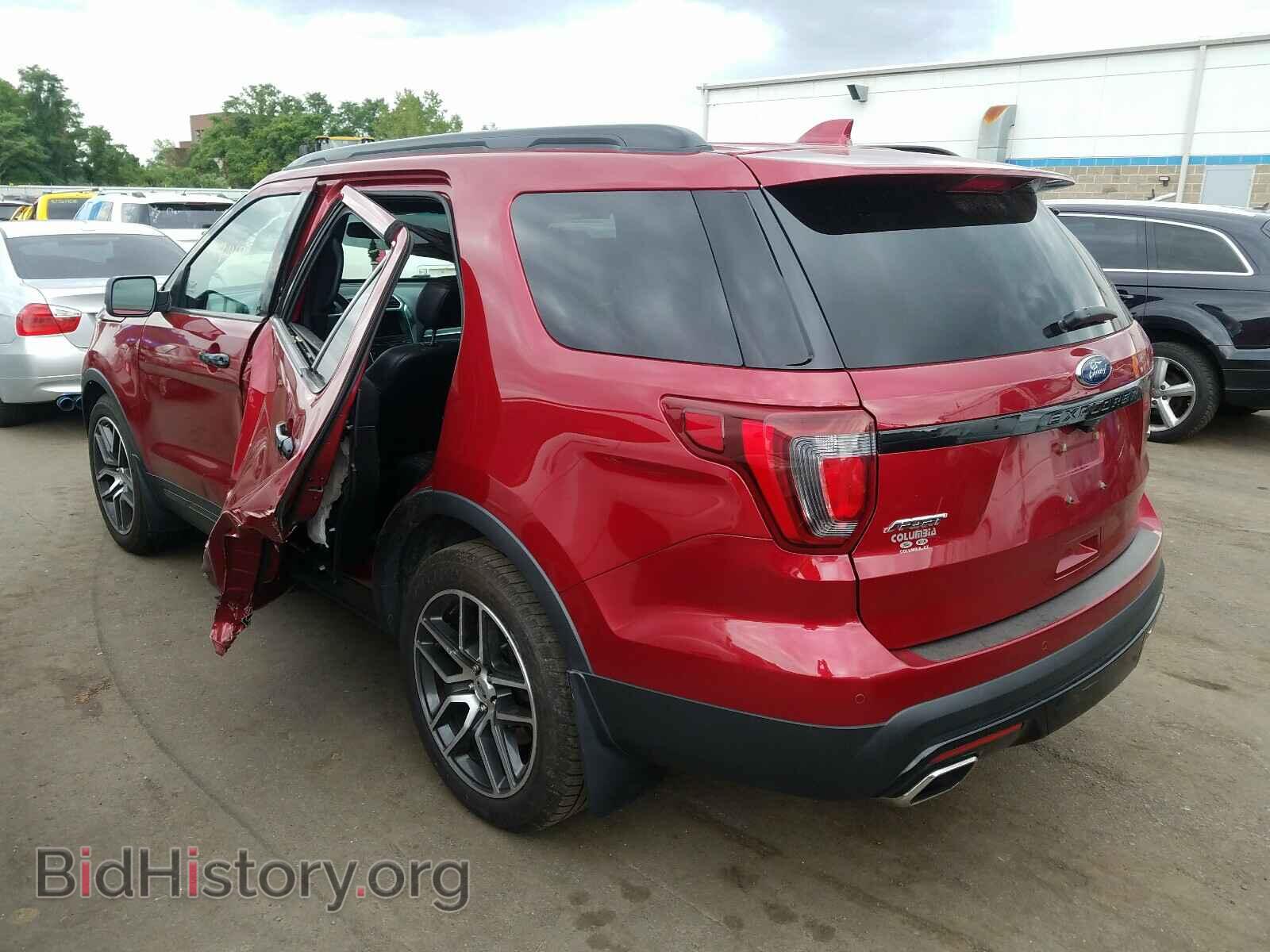 2016 FORD EXPLORER - VIN: 1FM5K8GT4GGC28448 - Фото 3