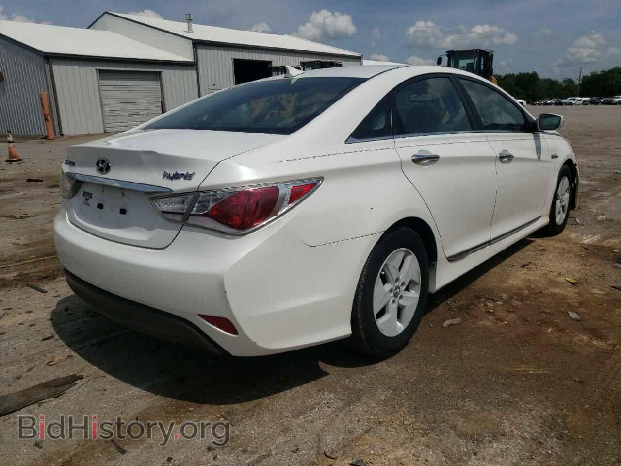 2012 HYUNDAI SONATA - VIN: KMHEC4A41CA022783 - Фото 4
