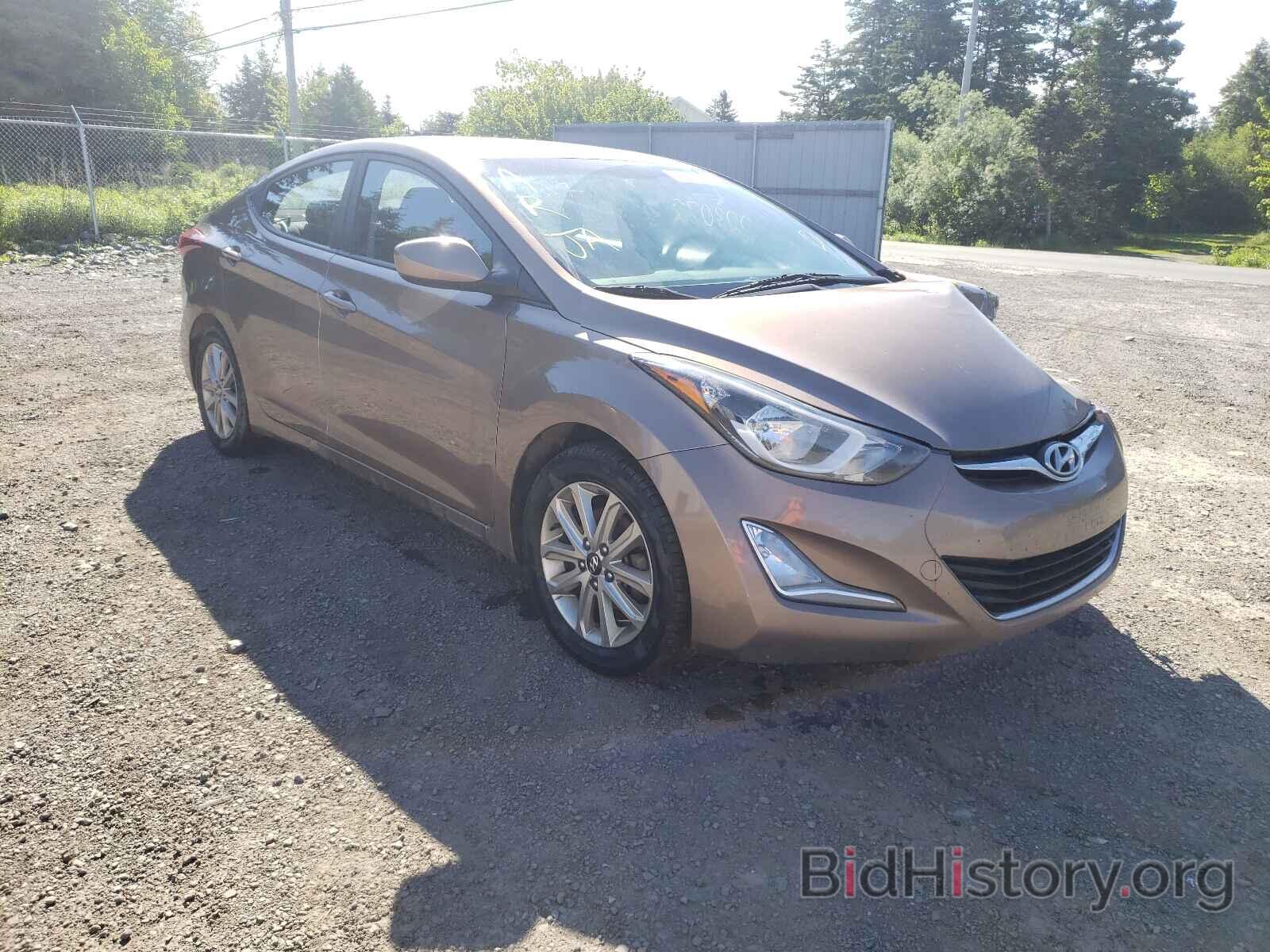 Фотография KMHDH4AE7GU514129 - HYUNDAI ELANTRA 2016