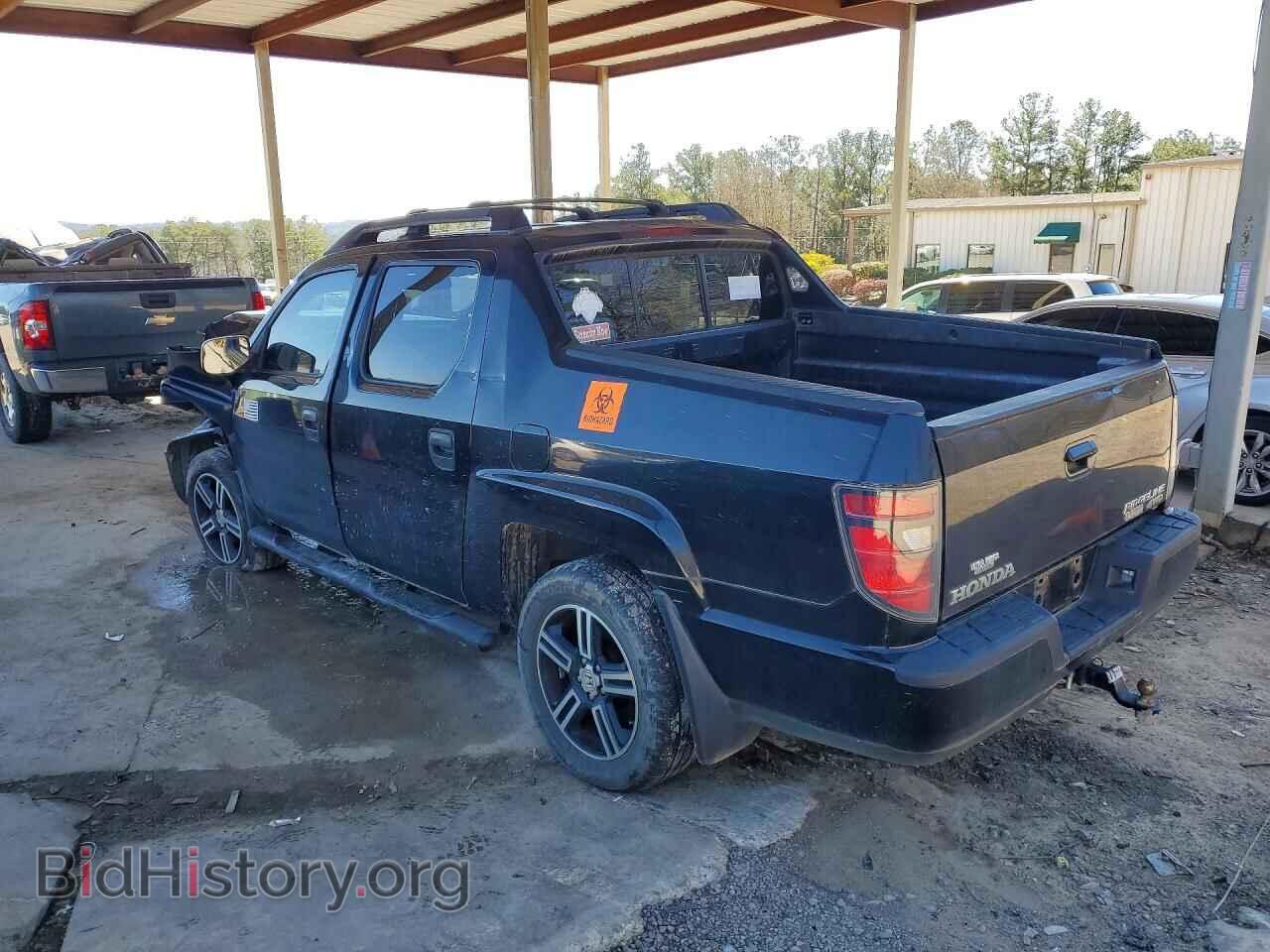 2013 HONDA RIDGELINE - VIN: 5FPYK1F73DB007059 - Фото 2