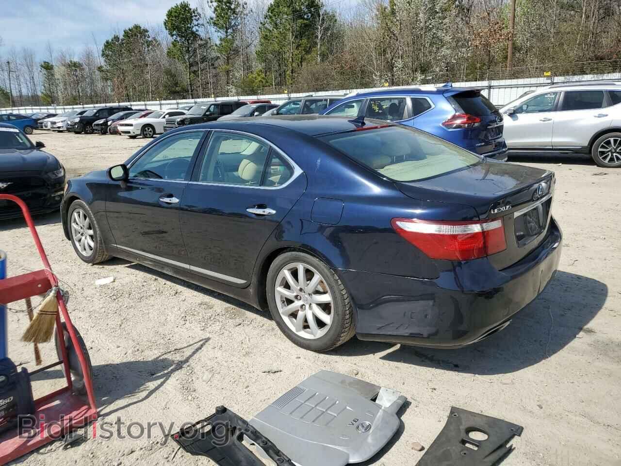 2007 LEXUS LS460 - VIN: JTHBL46F275031586 - Фото 2