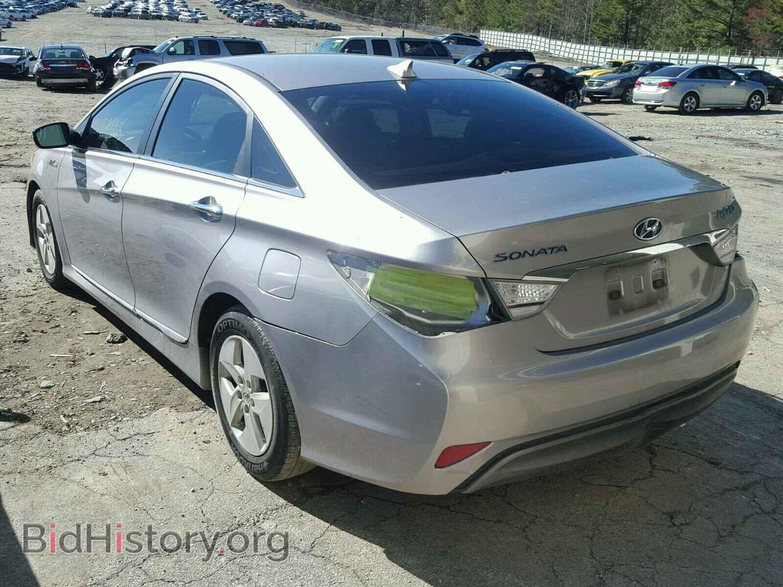 2012 HYUNDAI SONATA - VIN: KMHEC4A43CA033557 - Фото 3
