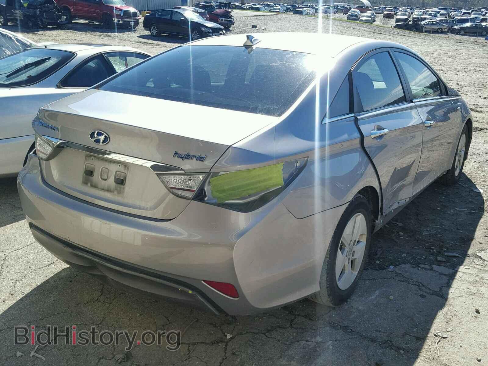 2012 HYUNDAI SONATA - VIN: KMHEC4A43CA033557 - Фото 4