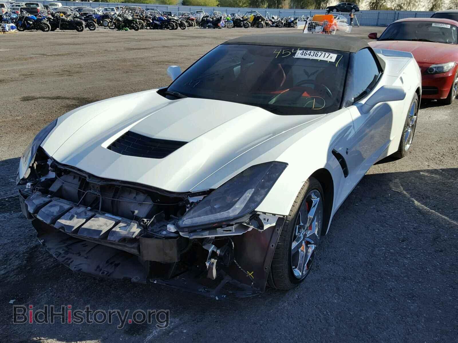 2014 CHEVROLET CORVETTE - VIN: 1G1YF3D77E5121105 - Фото 2