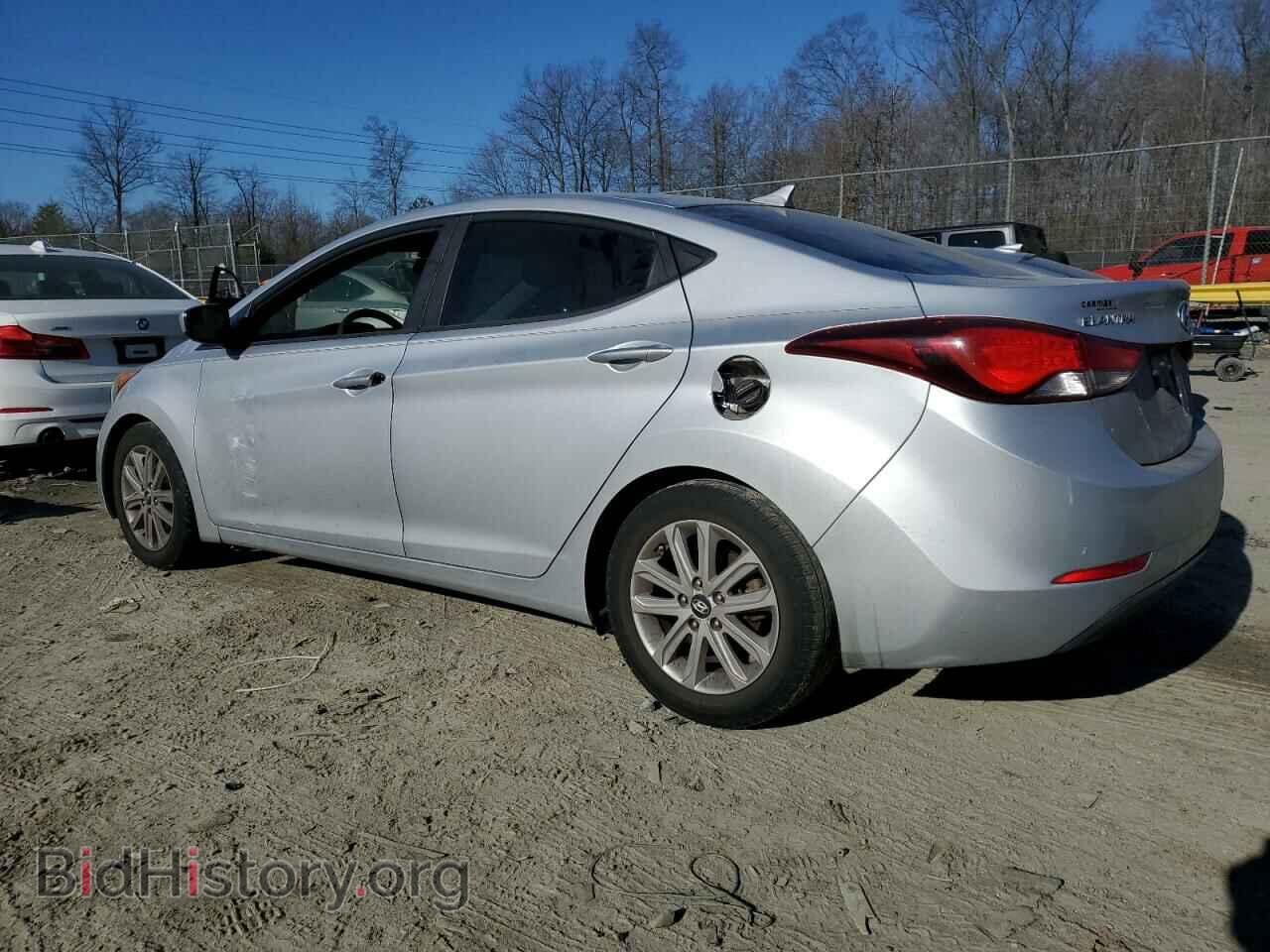 2014 HYUNDAI ELANTRA - VIN: KMHDH4AE8EU201930 - Фото 2
