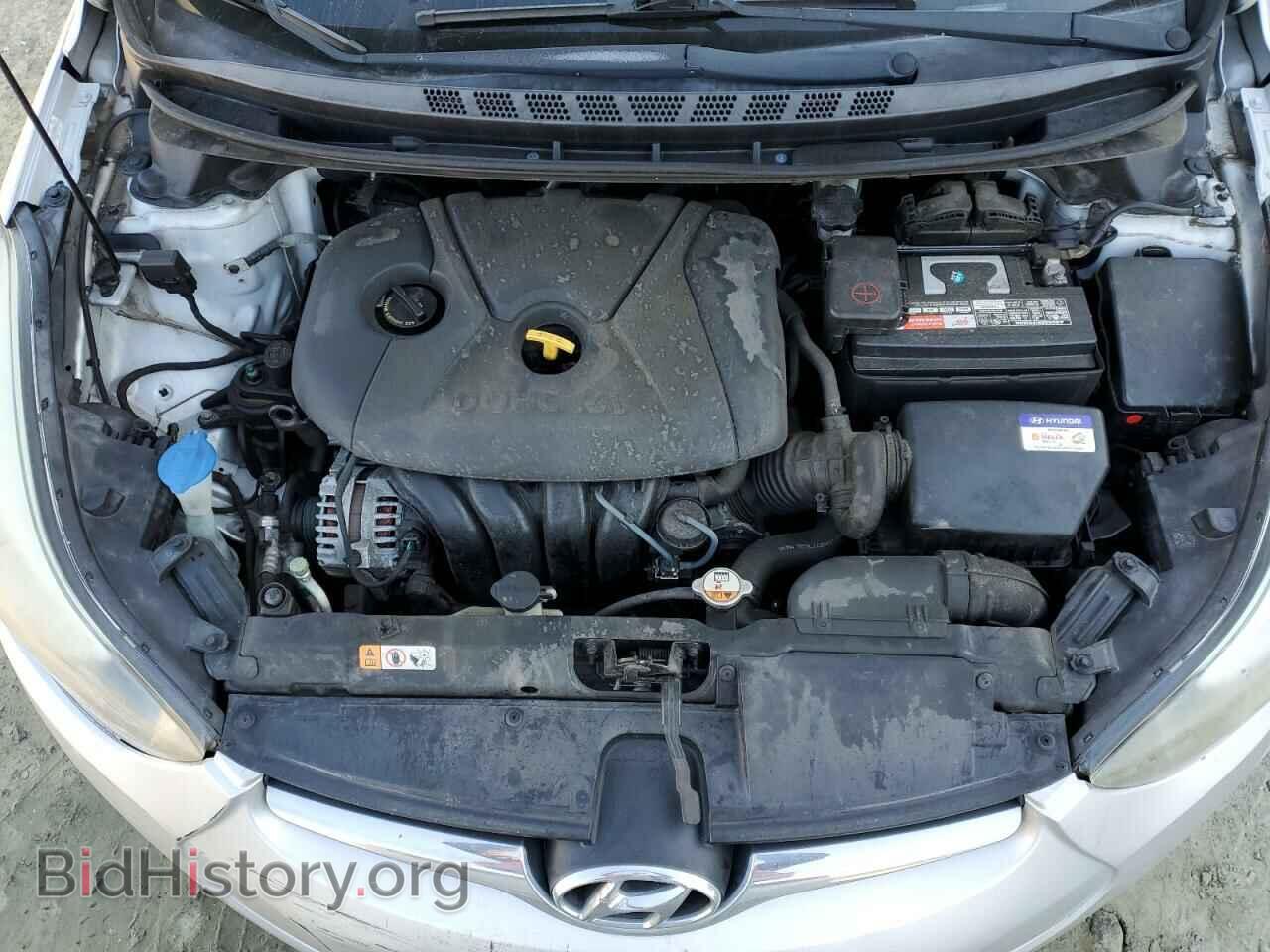 2014 HYUNDAI ELANTRA - VIN: KMHDH4AE8EU201930 - Фото 11