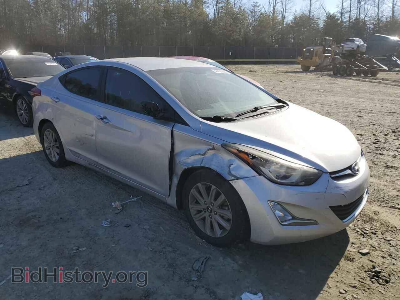 2014 HYUNDAI ELANTRA - VIN: KMHDH4AE8EU201930 - Фото 4