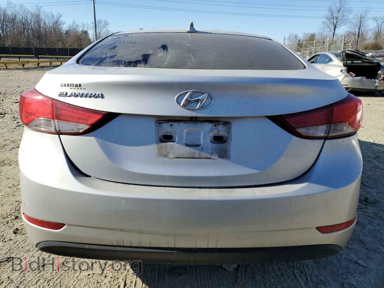 2014 HYUNDAI ELANTRA - VIN: KMHDH4AE8EU201930 - Фото 6