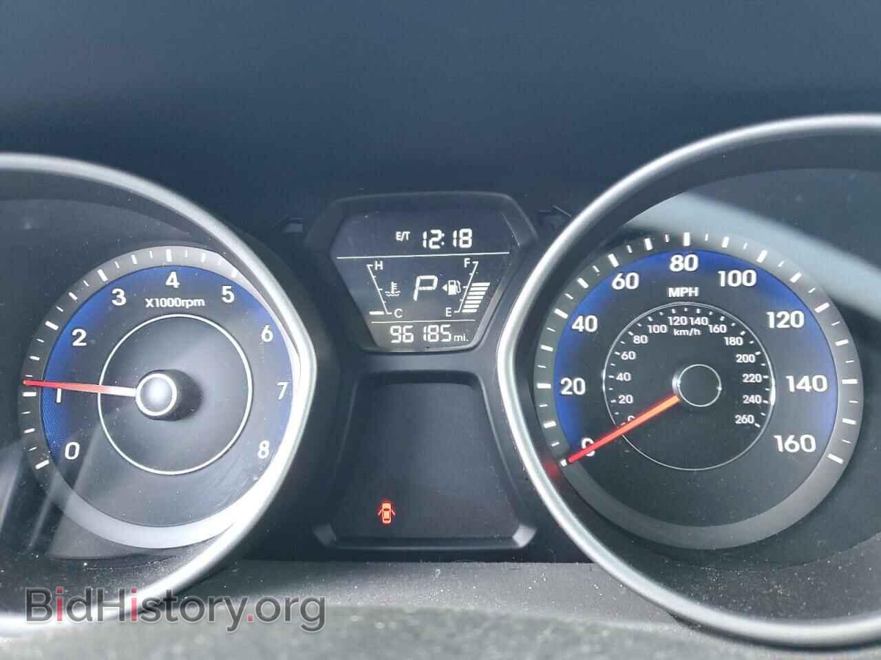 2014 HYUNDAI ELANTRA - VIN: KMHDH4AE8EU201930 - Фото 9