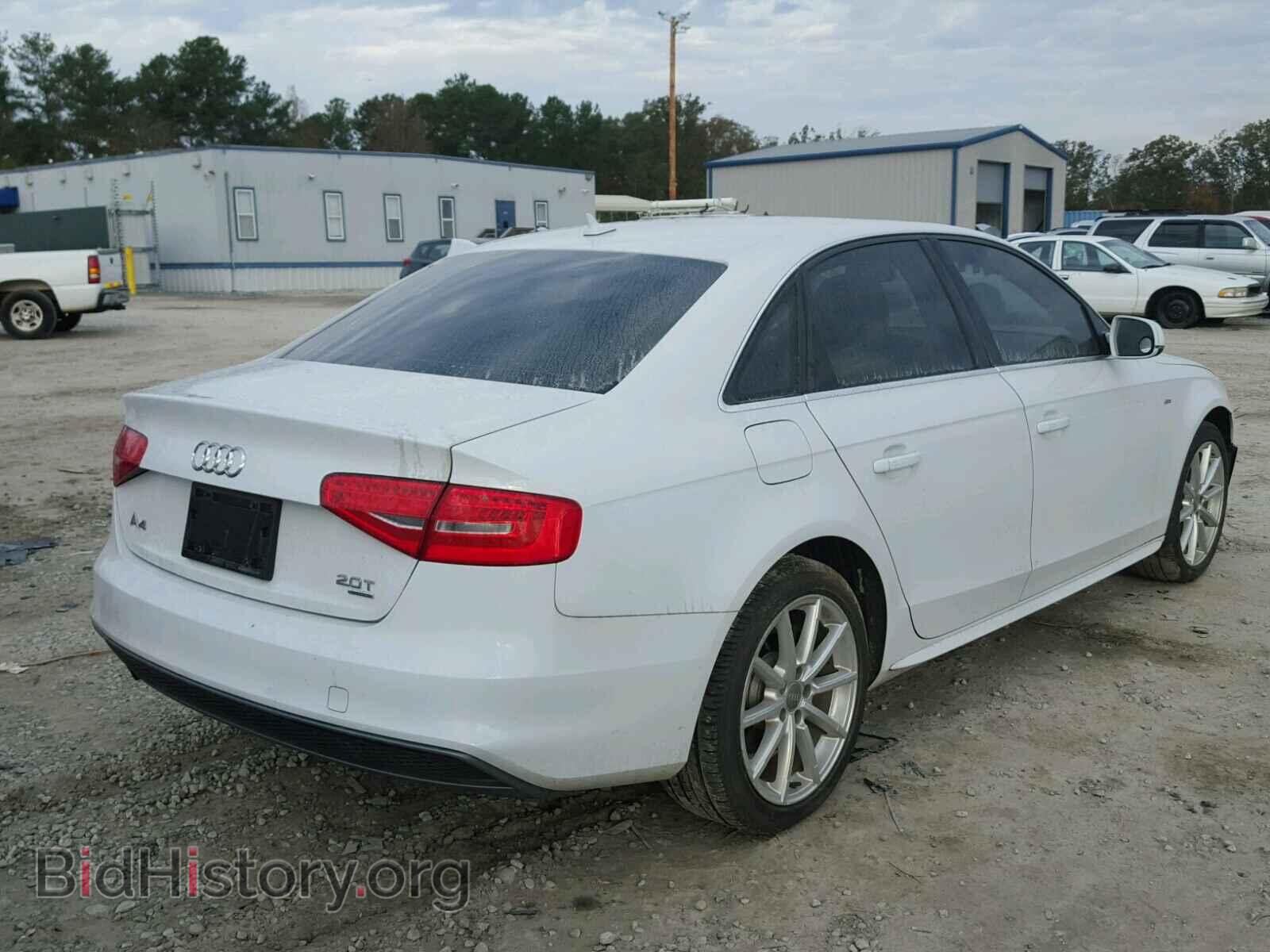 2014 AUDI A4 - VIN: WAUHFAFL6EA006070 - Photo 4