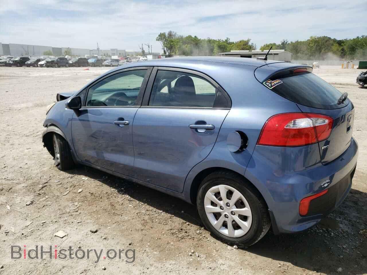 2016 KIA RIO - VIN: KNADM5A36G6651732 - Фото 2
