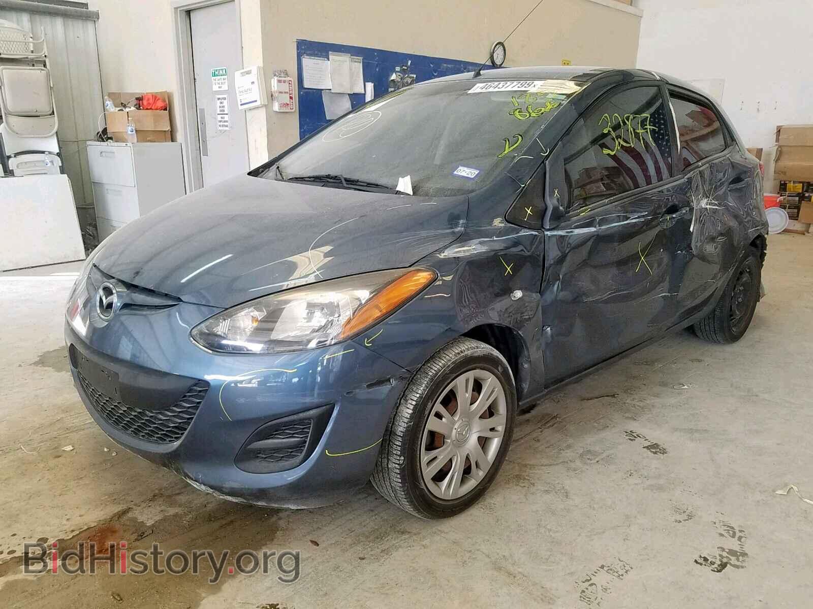 2014 MAZDA 2 - VIN: JM1DE1KY4E0185866 - Photo 2