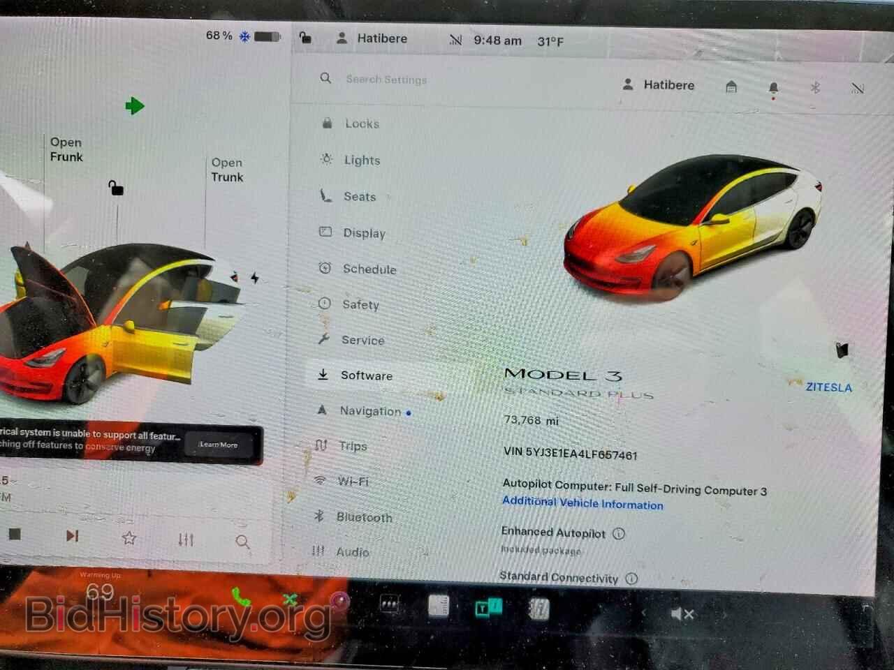 2020 TESLA MODEL 3 - VIN: 5YJ3E1EA4LF657461 - Photo 9