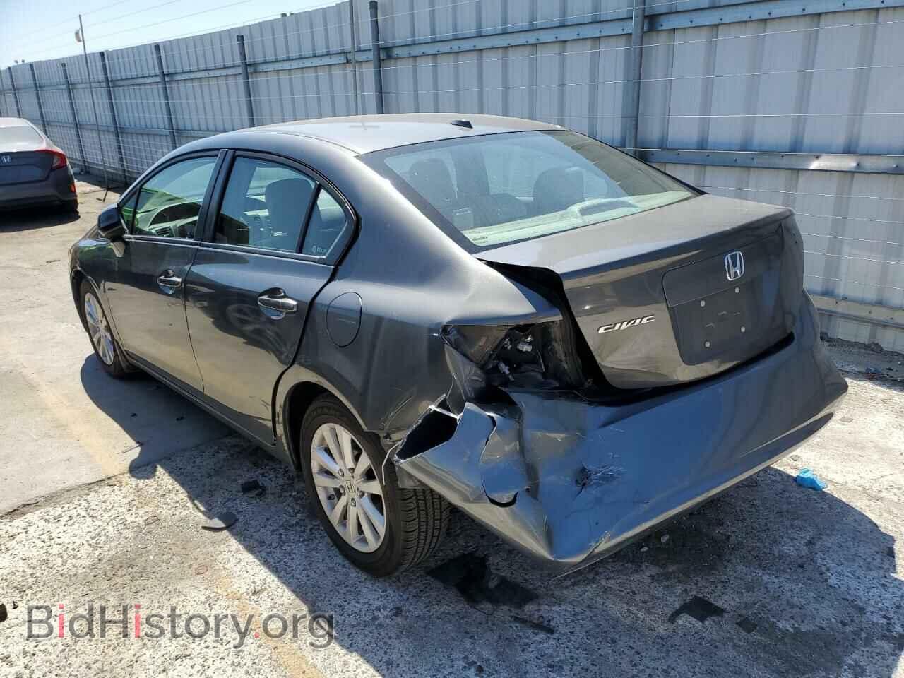2012 HONDA CIVIC - VIN: 2HGFB2F98CH506554 - Фото 2