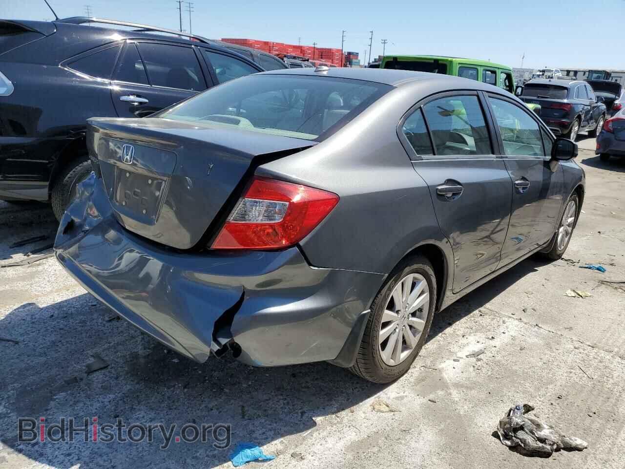 2012 HONDA CIVIC - VIN: 2HGFB2F98CH506554 - Фото 3