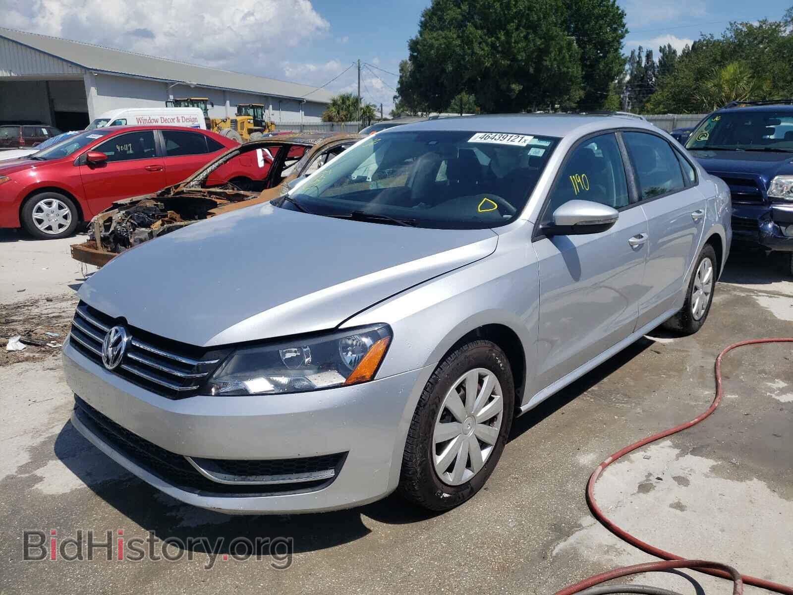 2012 VOLKSWAGEN PASSAT - VIN: 1VWAP7A34CC090805 - Фото 2