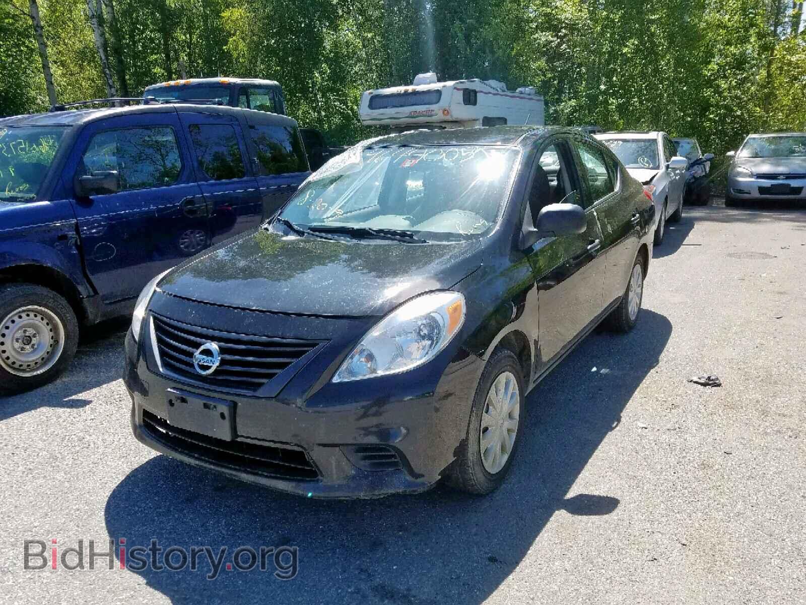 2014 NISSAN VERSA - VIN: 3N1CN7AP7EL851518 - Фото 2