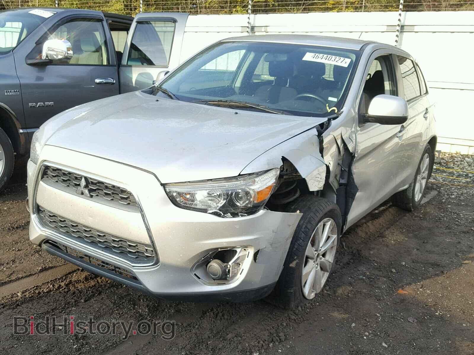 2013 MITSUBISHI OUTLANDER - VIN: 4A4AP3AU2DE017676 - Фото 2
