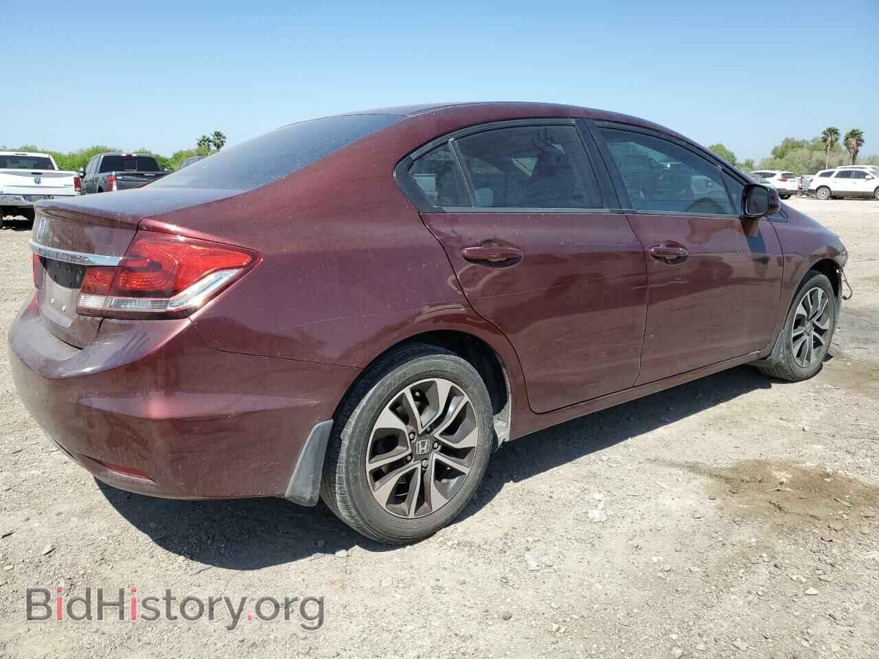 2013 HONDA CIVIC - VIN: 19XFB2F8XDE052715 - Фото 3