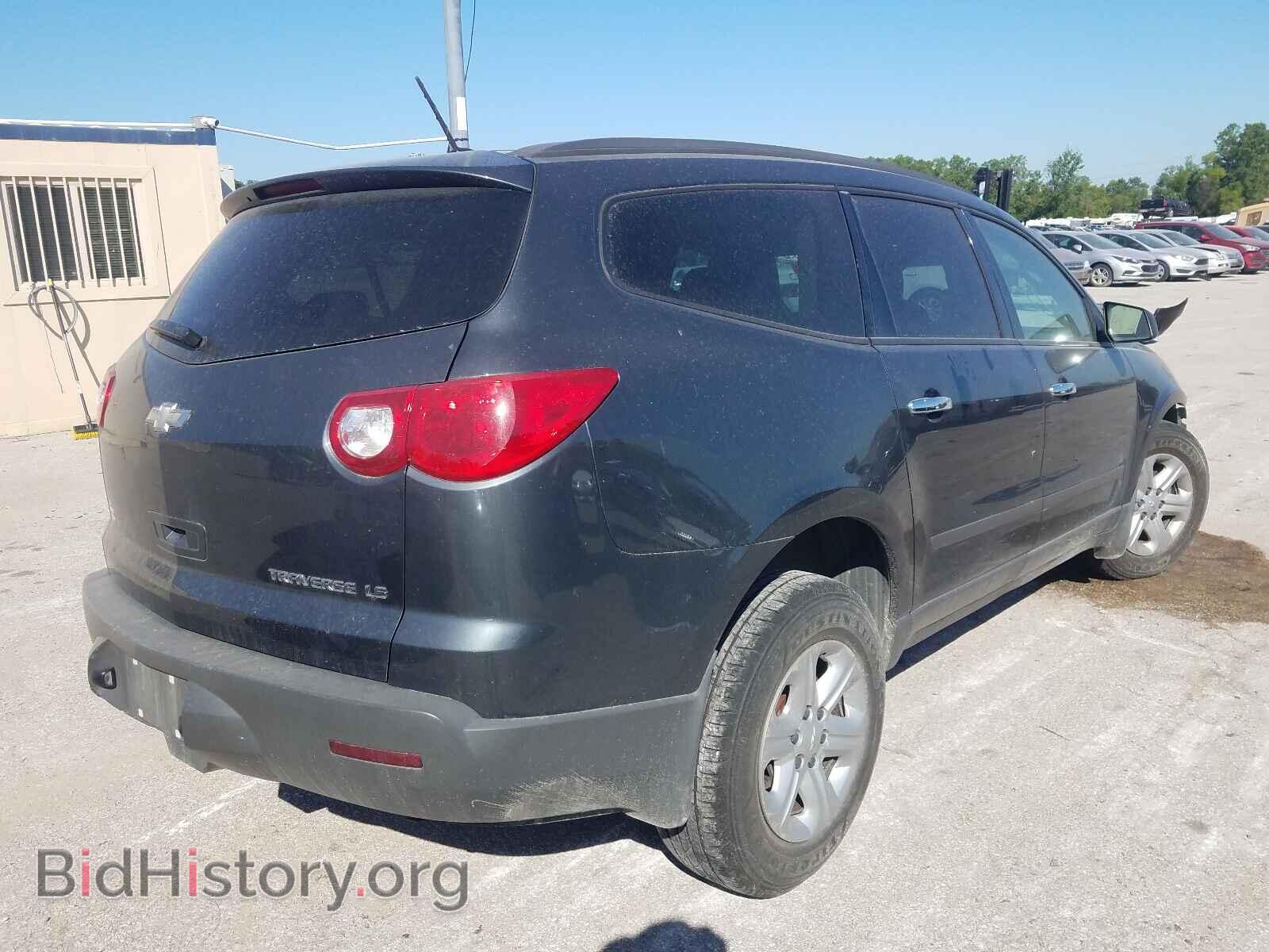2012 CHEVROLET TRAVERSE - VIN: 1GNKRFED5CJ253530 - Фото 4