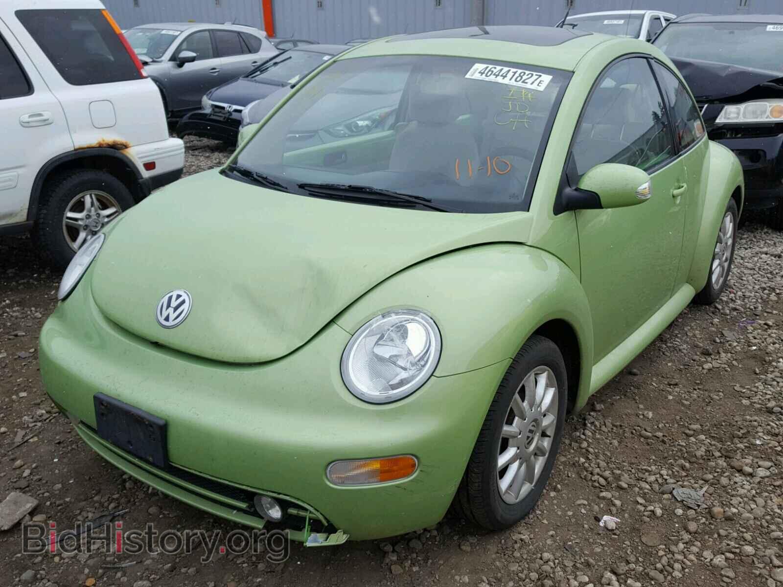 2004 VOLKSWAGEN BEETLE - VIN: 3VWCK31C24M411434 - Фото 2