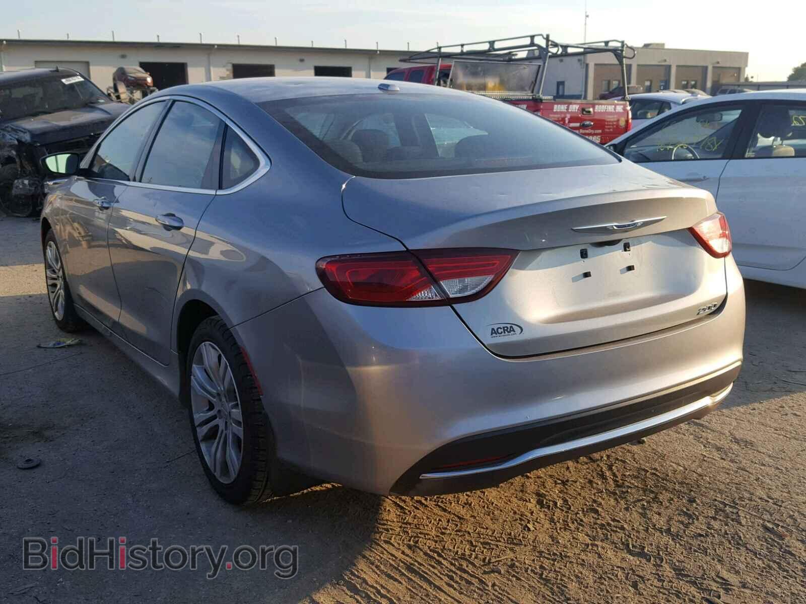 2015 CHRYSLER 200 - VIN: 1C3CCCAB6FN552284 - Фото 3