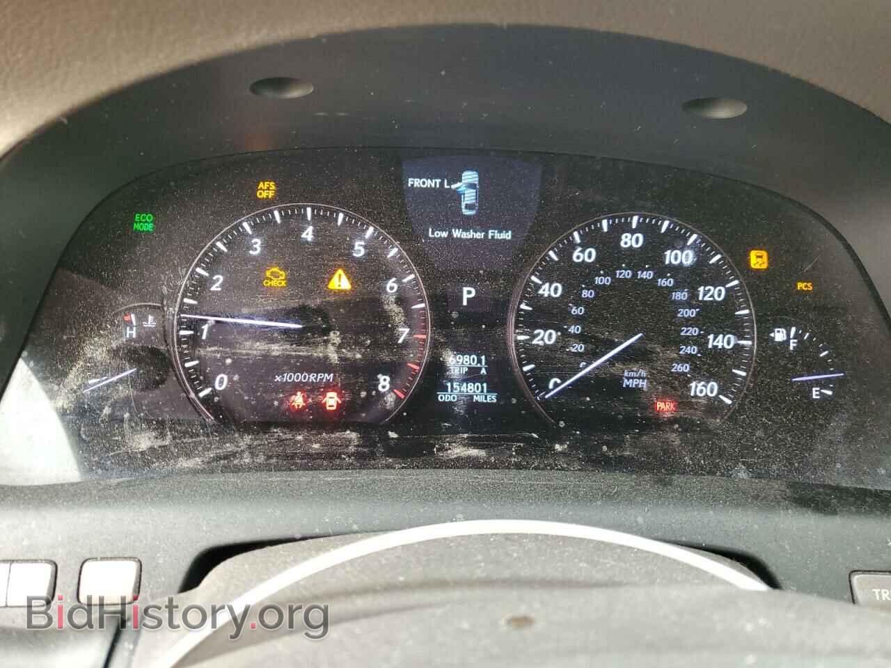 2011 LEXUS LS460 - VIN: JTHGL5EF5B5042720 - Photo 9