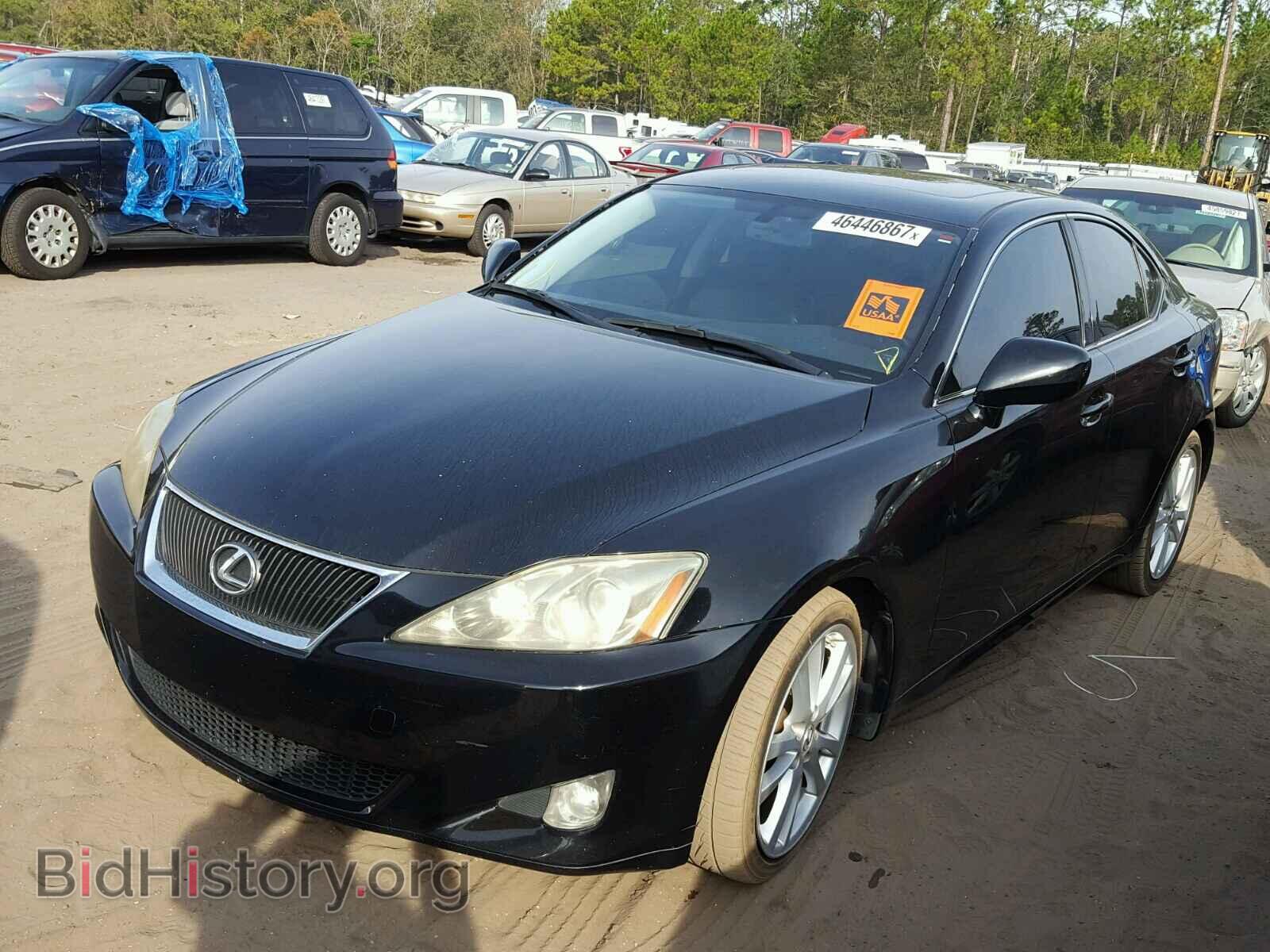 2007 LEXUS IS250 - VIN: JTHBK262875028258 - Фото 2