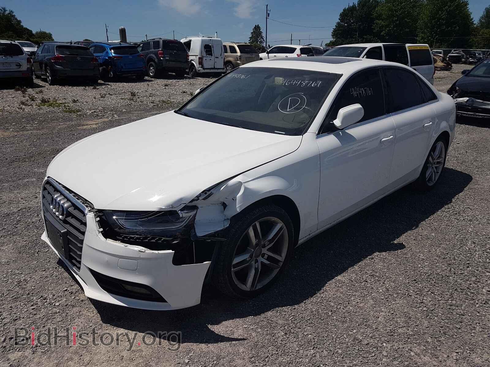 2013 AUDI A4 - VIN: WAUFFCFL6DN026247 - Photo 2