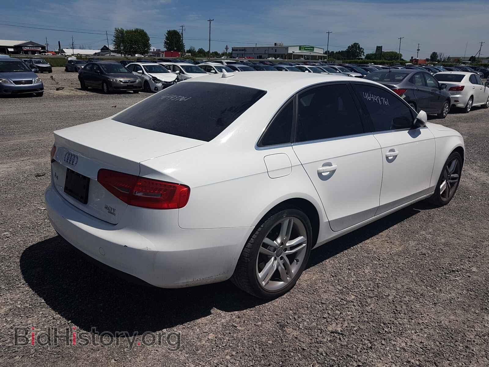 2013 AUDI A4 - VIN: WAUFFCFL6DN026247 - Photo 4