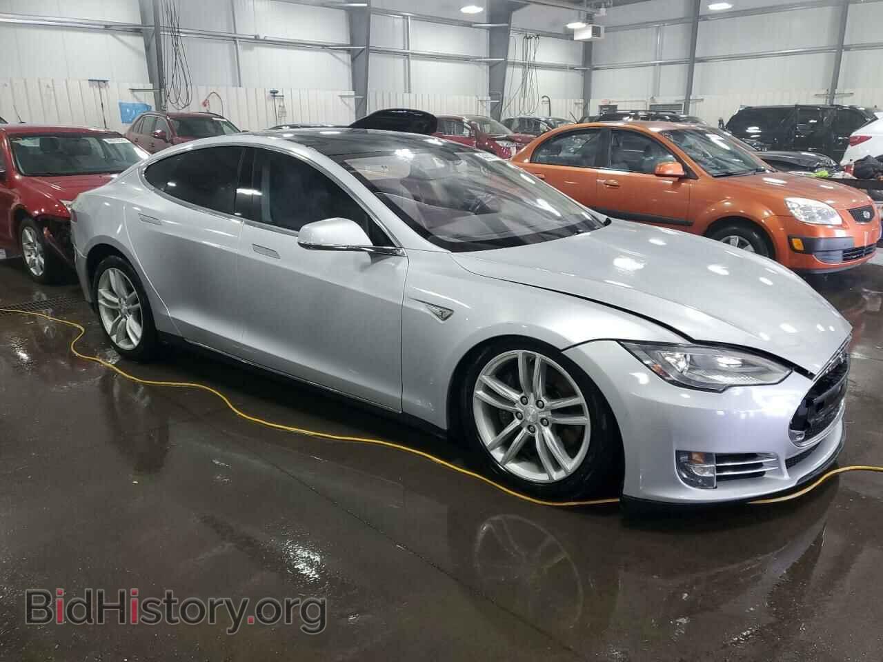 2013 TESLA MODEL S - VIN: 5YJSA1DNXDFP17465 - Фото 4
