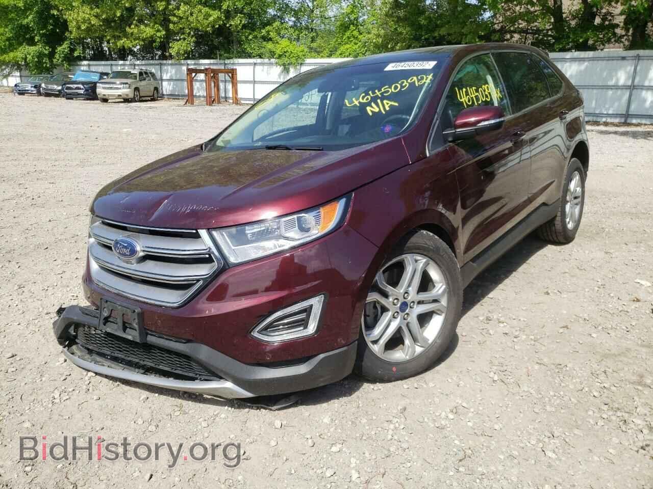 2017 FORD EDGE - VIN: 2FMPK4K84HBB70838 - Фото 2