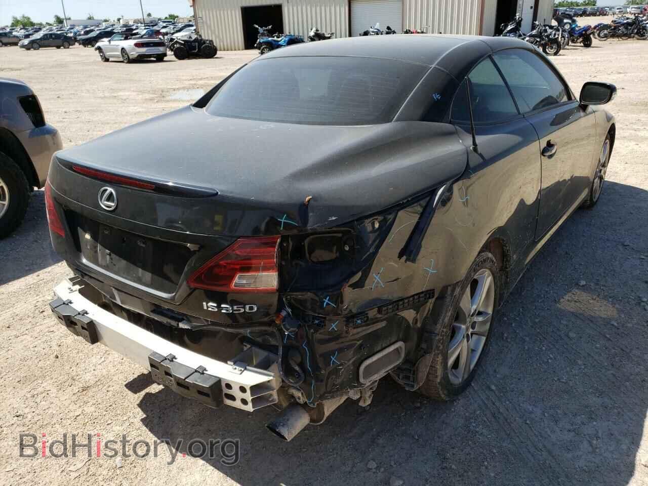 2012 LEXUS IS - VIN: JTHFE2C28C2507501 - Photo 4