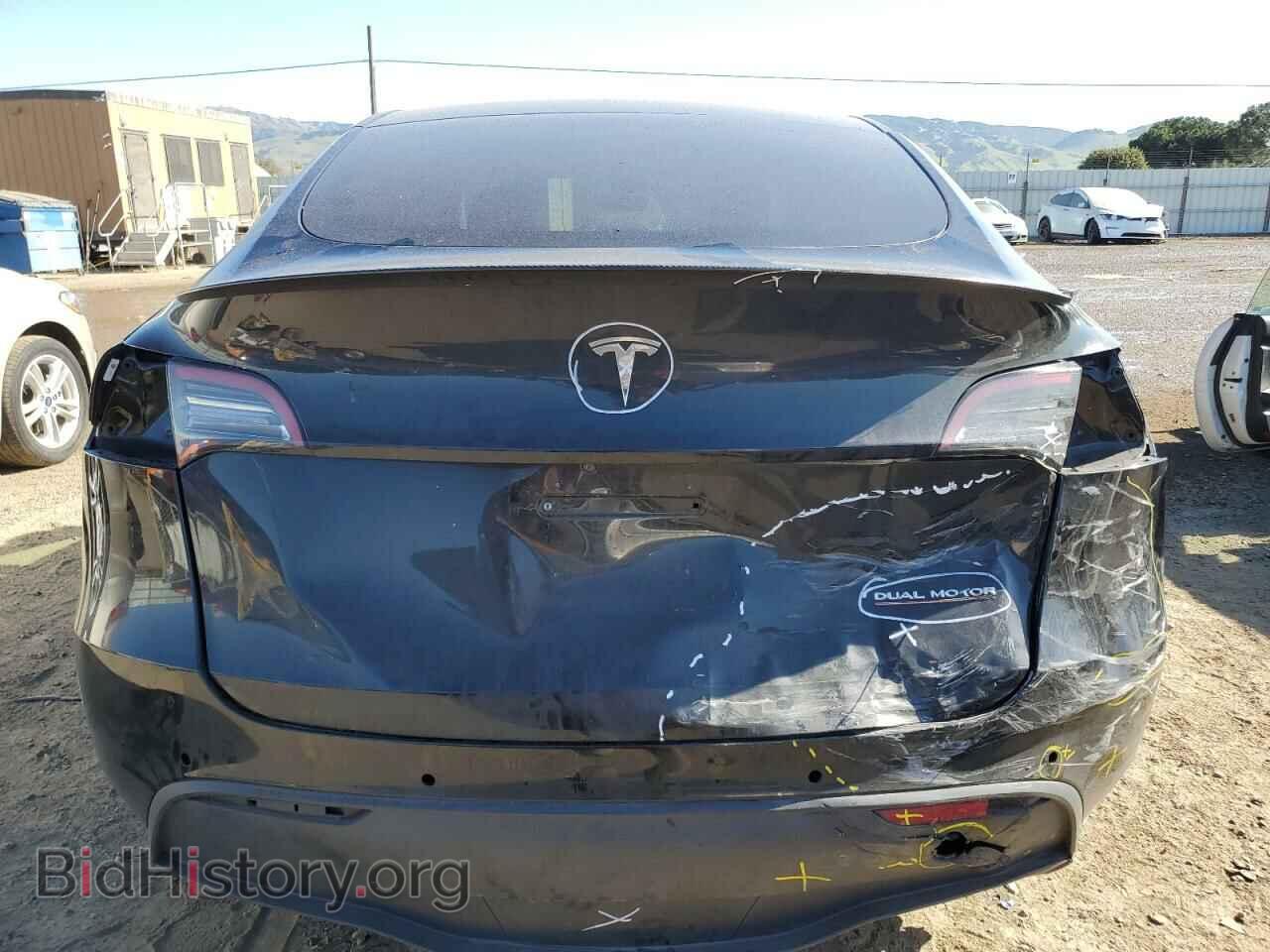 2022 TESLA MODEL Y - VIN: 7SAYGDEF2NF397743 - Фото 6