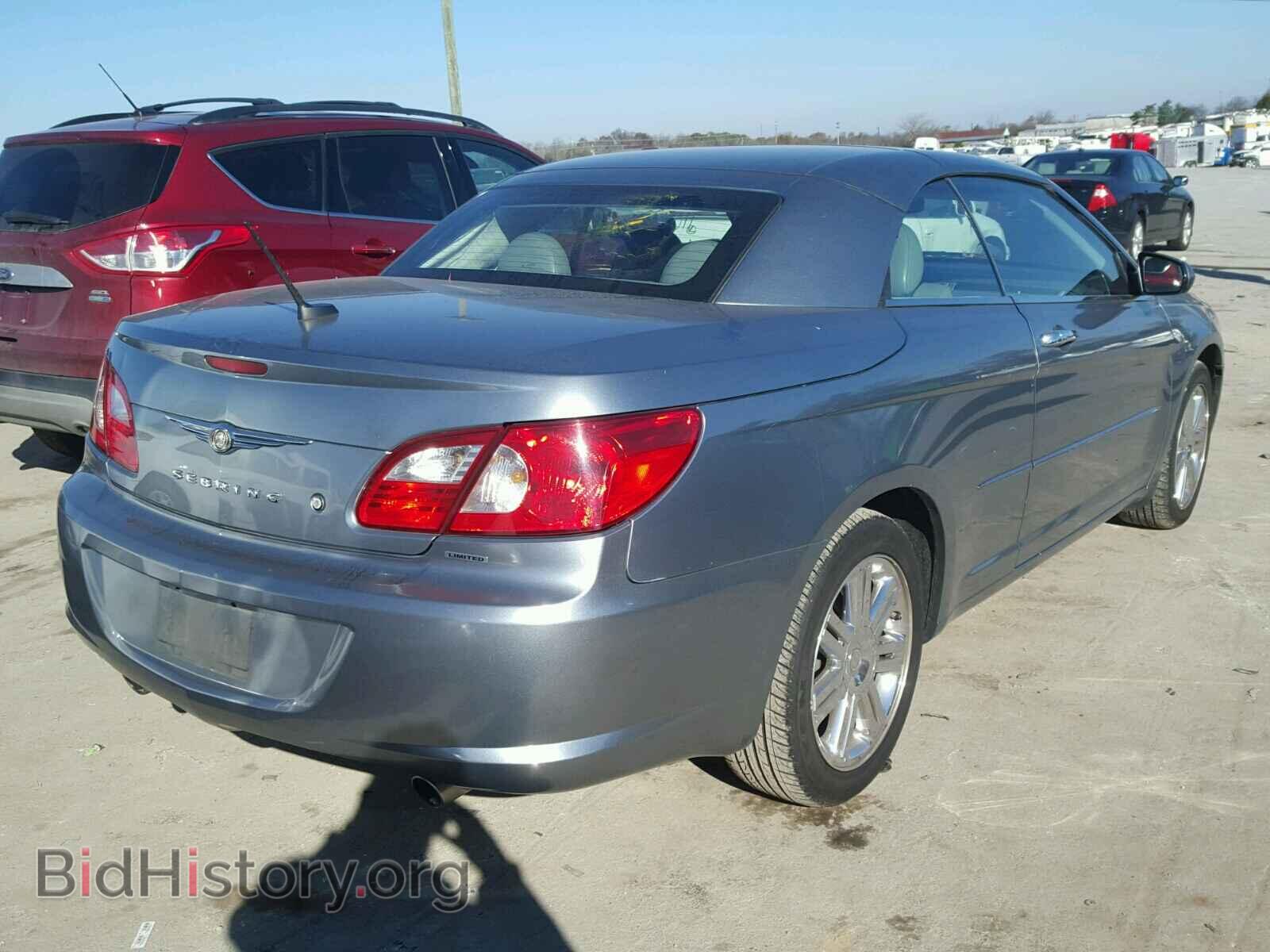 2008 CHRYSLER SEBRING - VIN: 1C3LC65M68N262322 - Фото 4