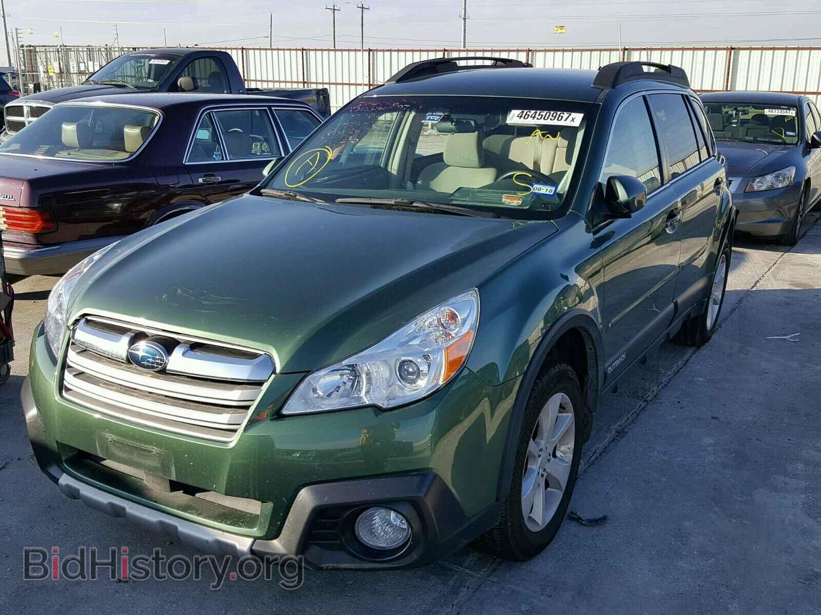 2014 SUBARU OUTBACK - VIN: 4S4BRBCC2E3323404 - Фото 2