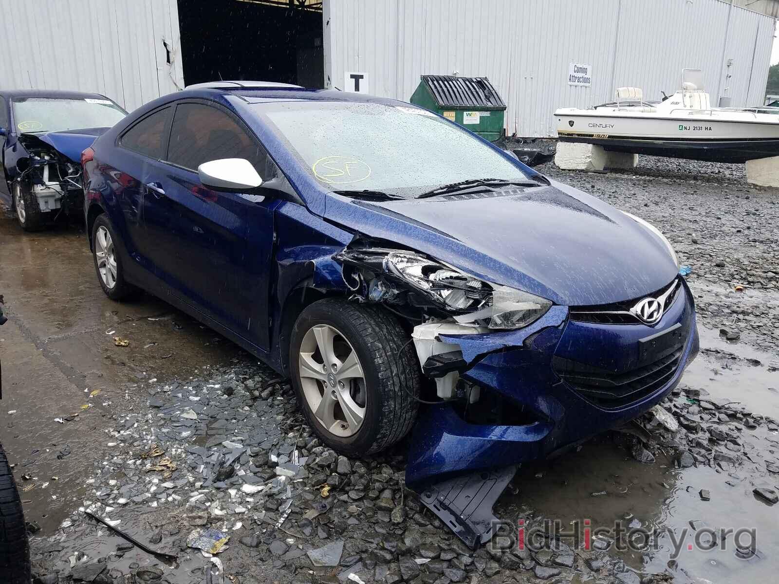 Photo KMHDH6AEXDU004140 - HYUNDAI ELANTRA 2013