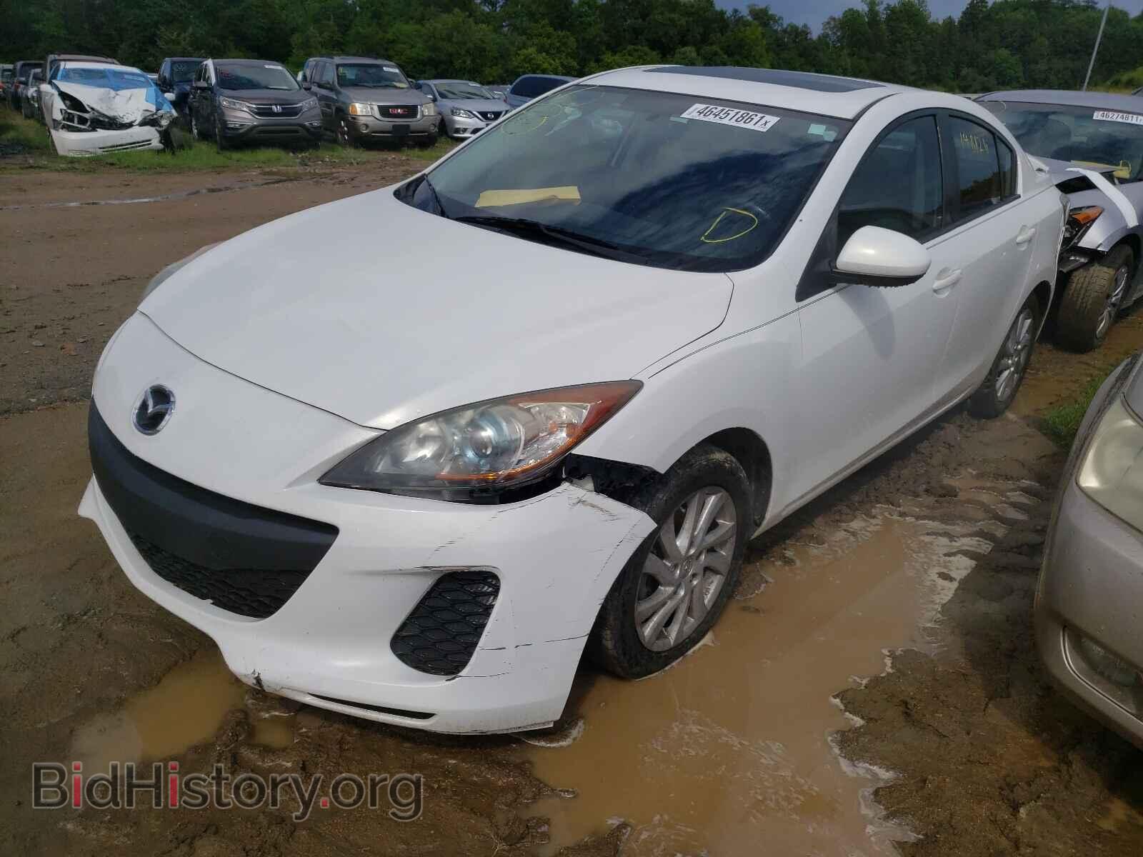 2012 MAZDA 3 - VIN: JM1BL1W73C1665953 - Фото 2