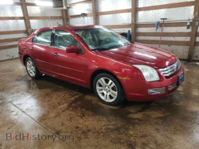 2009 Ford FUSION Fusion SEL, красный — VIN 3FAHP08179R108100, Copart