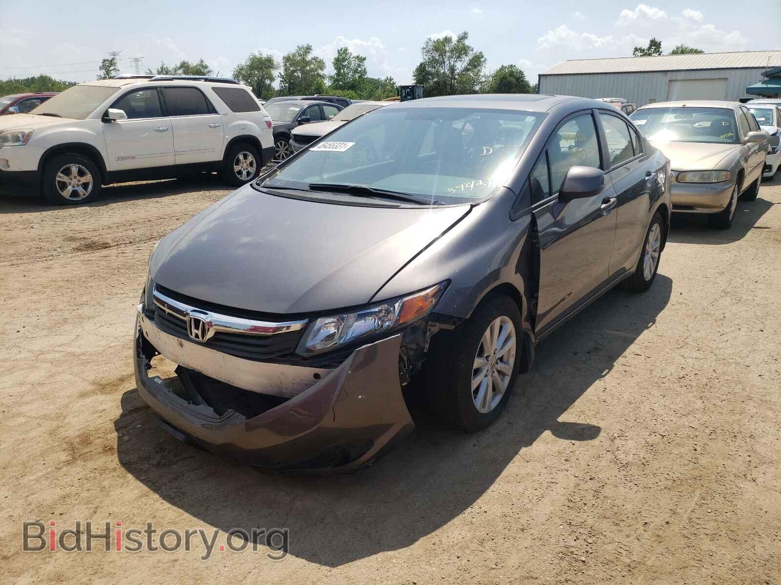 2012 HONDA CIVIC - VIN: 19XFB2F96CE039421 - Фото 2