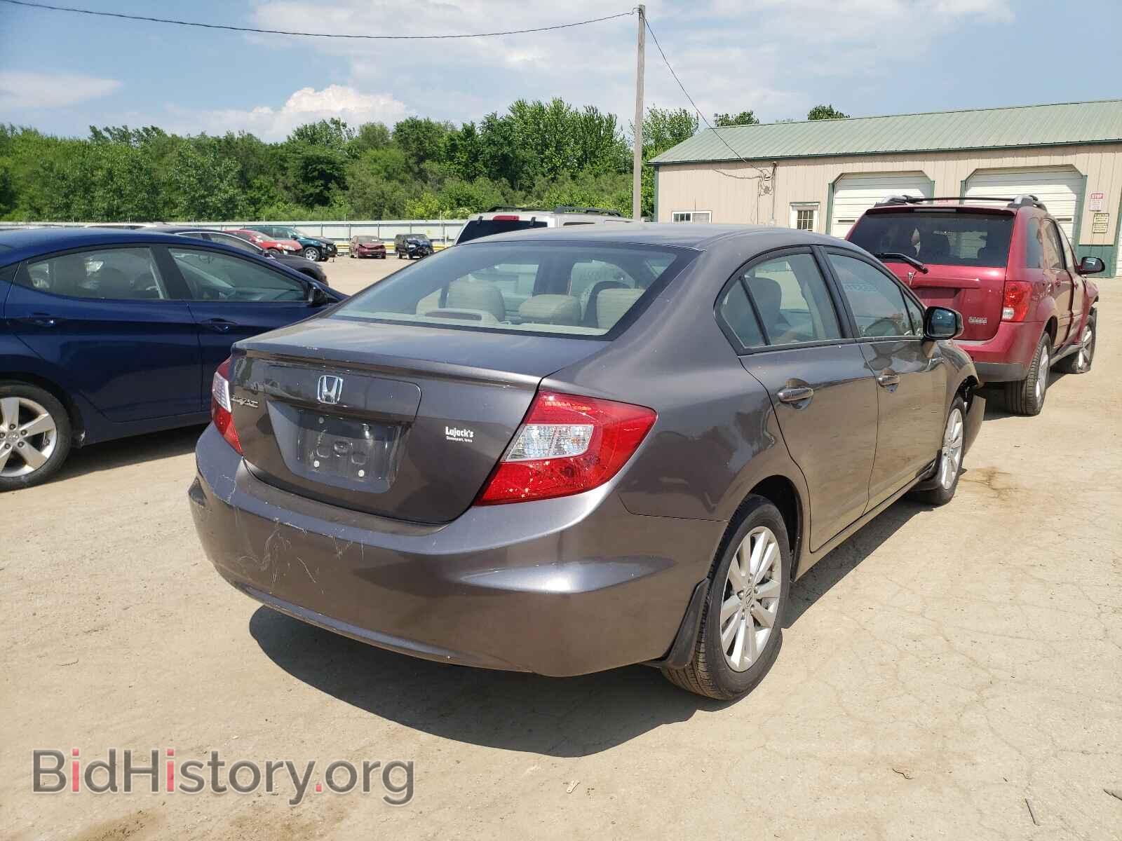 2012 HONDA CIVIC - VIN: 19XFB2F96CE039421 - Фото 4