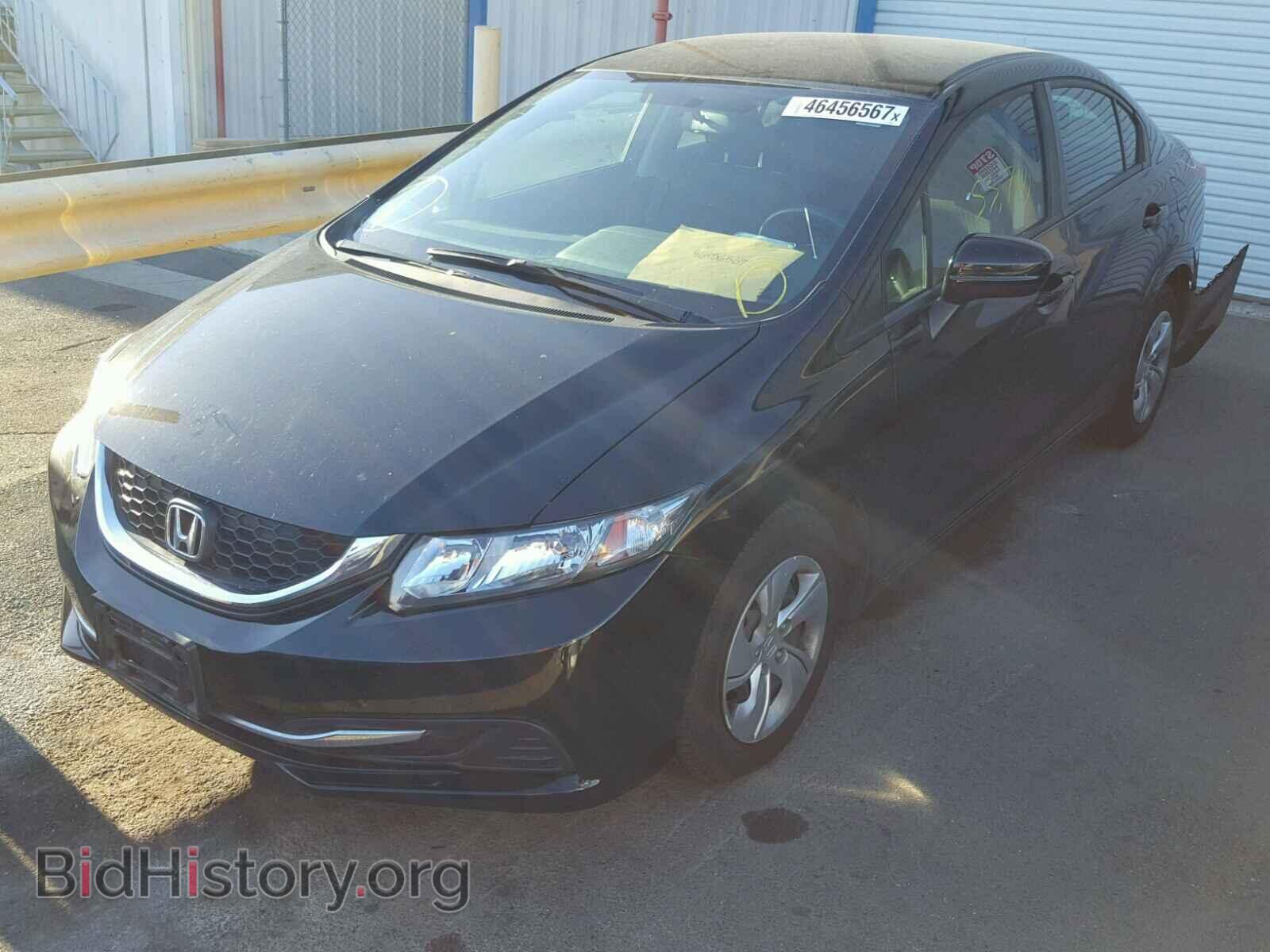 2014 HONDA CIVIC - VIN: 19XFB2F5XEE235569 - Фото 2