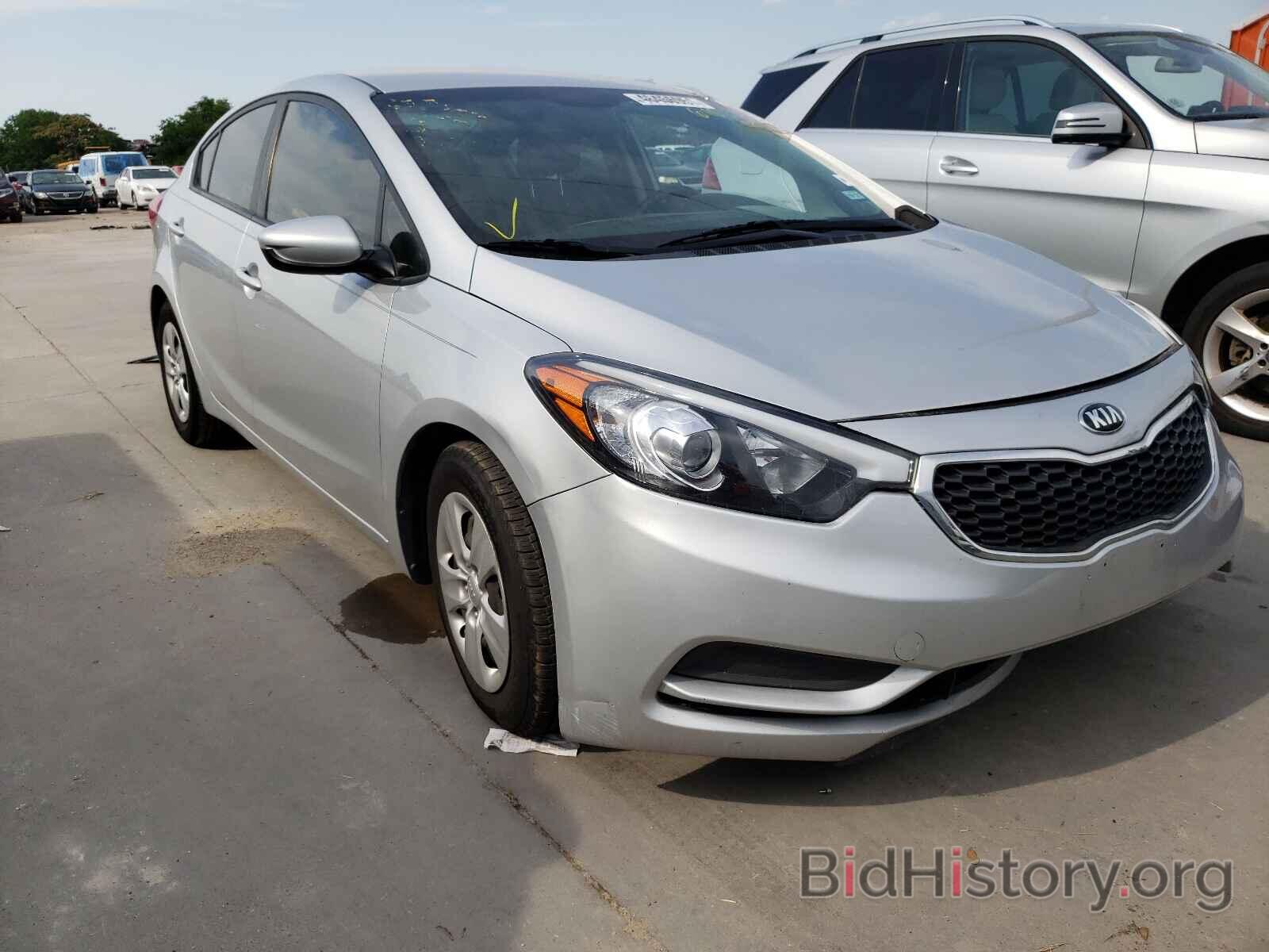 Photo KNAFK4A62G5578321 - KIA FORTE 2016