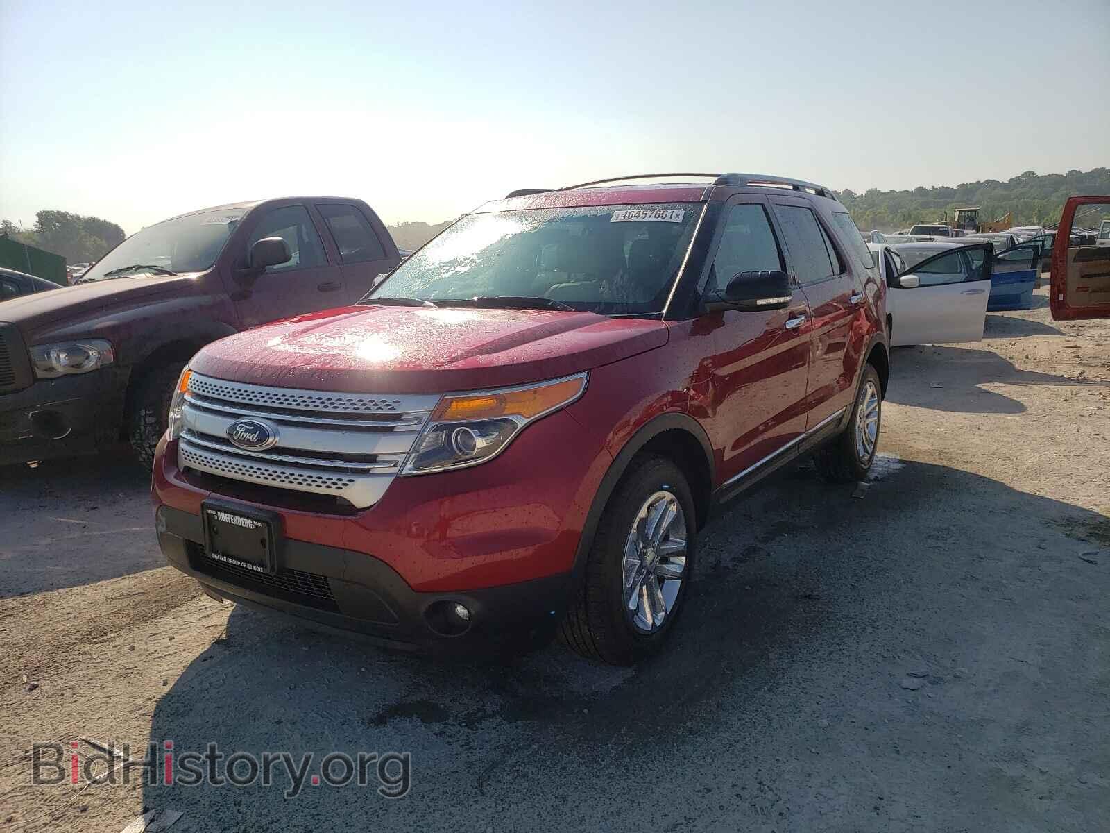 2013 FORD EXPLORER - VIN: 1FM5K8D85DGB22201 - Фото 2