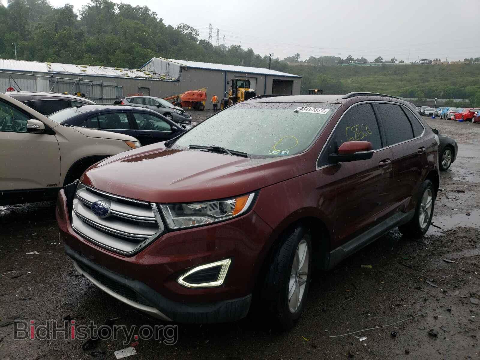 2015 FORD EDGE - VIN: 2FMTK4J85FBB10287 - Фото 2