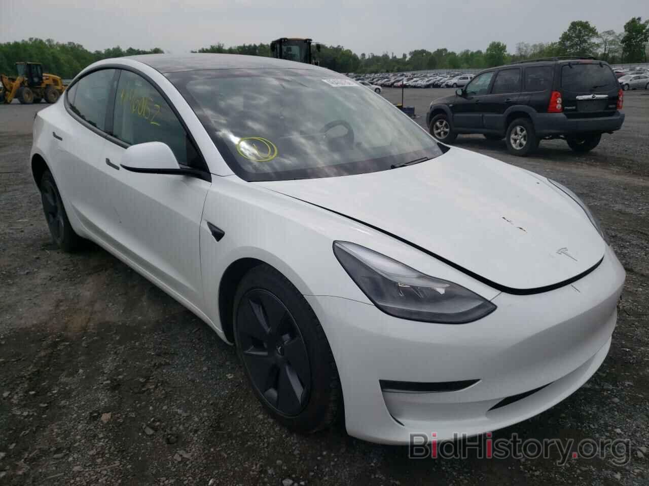 Photo 5YJ3E1EA4MF981883 - TESLA MODEL 3 2021